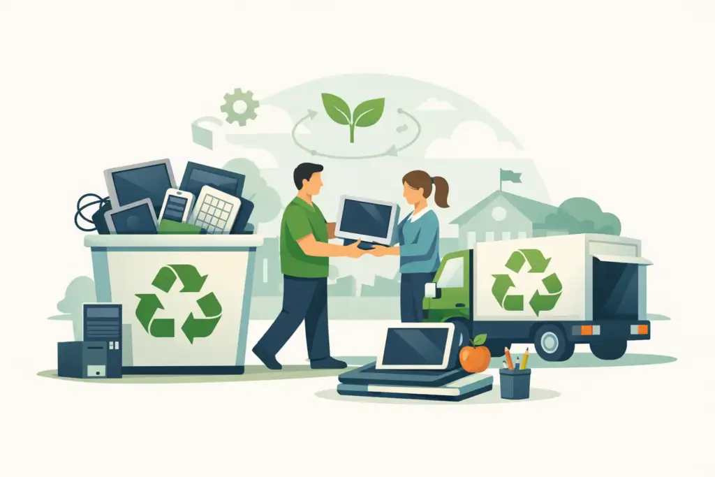 Computer Recycling for Schools Done Right