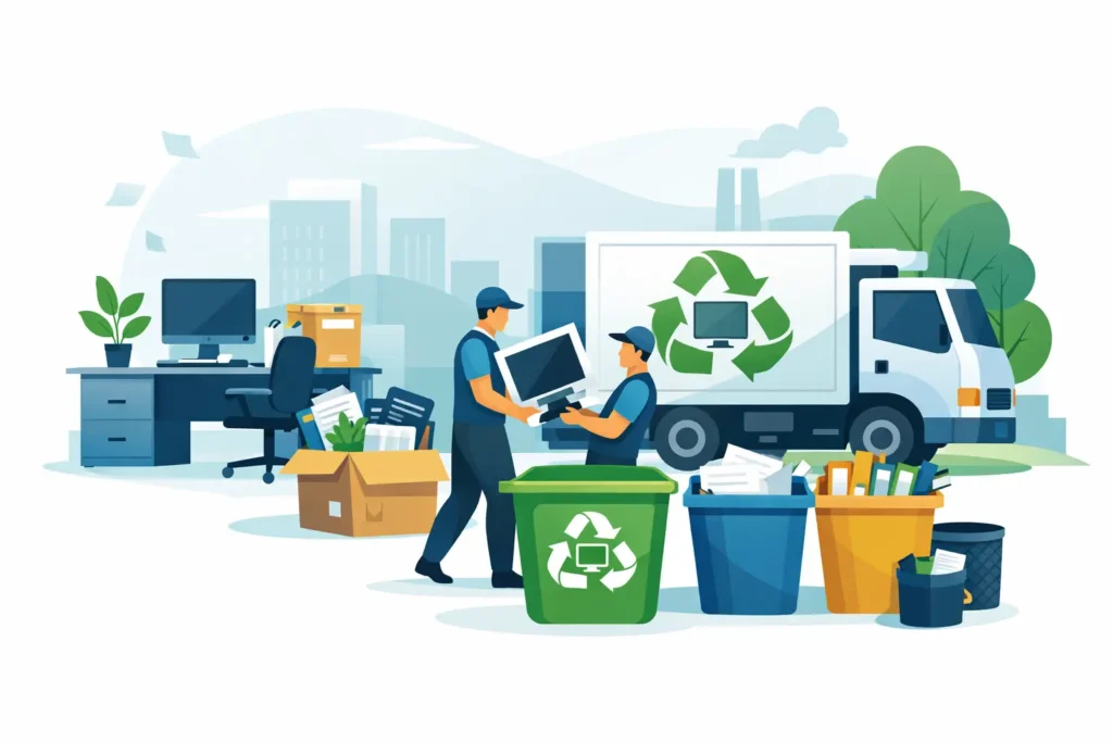 Free Office Clearance Recycling Explained