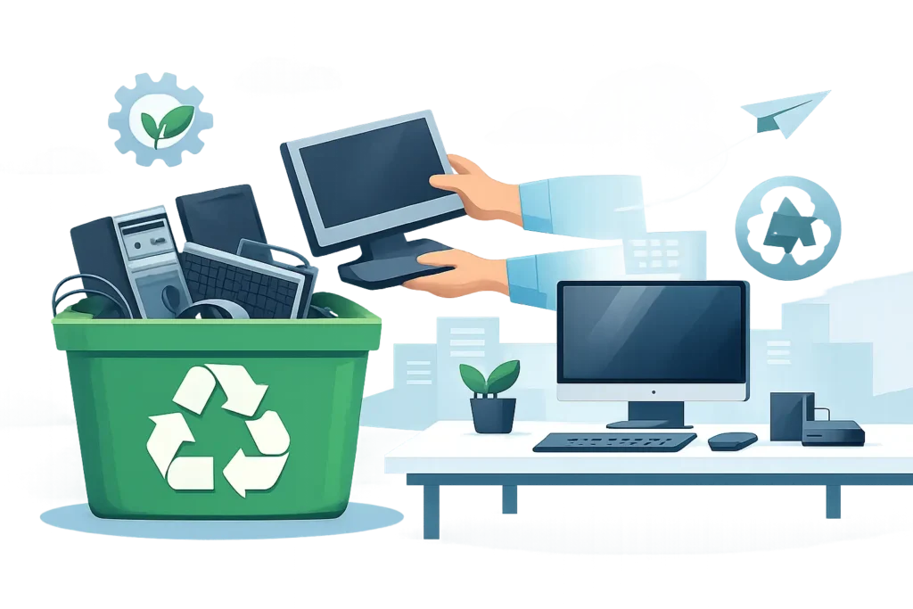How to Recycle Office Computers Properly