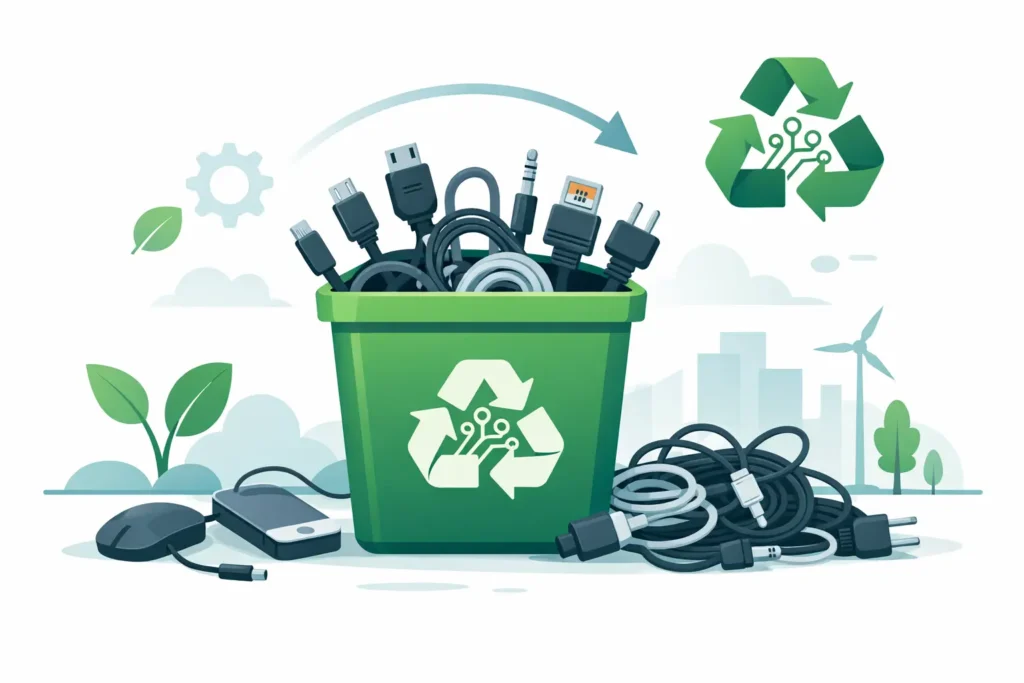 How to Recycle Old Cables Properly